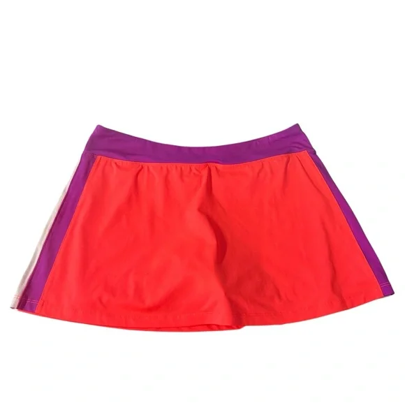 Fila - Womens Coral & Purple Athletic Skort Sz. Large - Picture 6 of 6